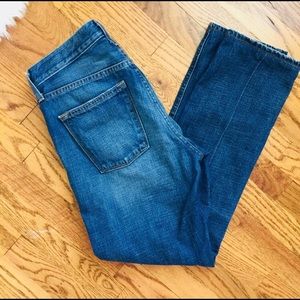 J Crew vintage straight jeans 27 EUC